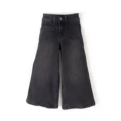 HUSH PUPPIES - Jeans Niña Pipa Negro