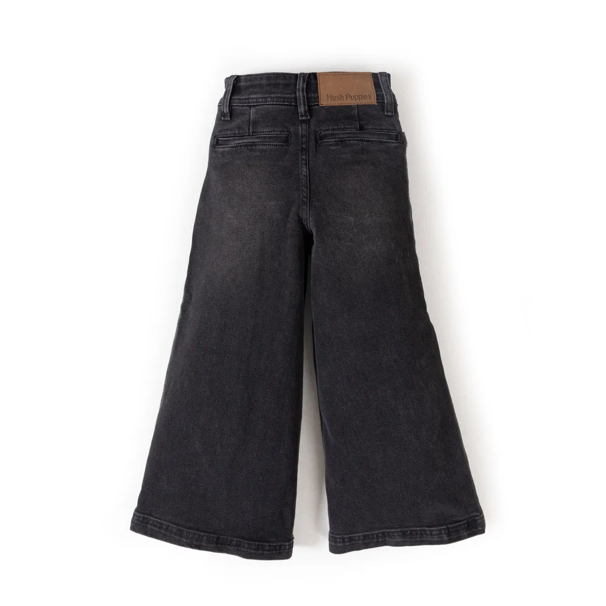 HUSH PUPPIES - Jeans Niña Pipa Negro HUSH PUPPIES