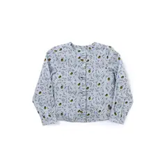 HUSH PUPPIES - Blusa Manga Larga Niña Cali Celeste