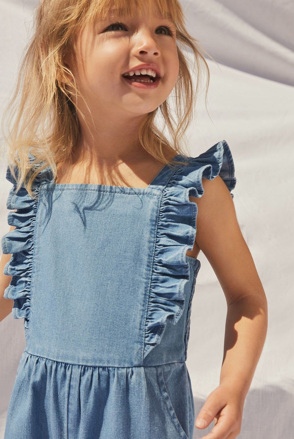 MANGO KIDS - Mono Denim Volantes