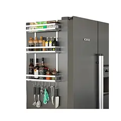 GENERICO - ORGANIZADOR DE COCINA MULTIFUNCIONAL PARA REFRIGERADOR O MUEBLES