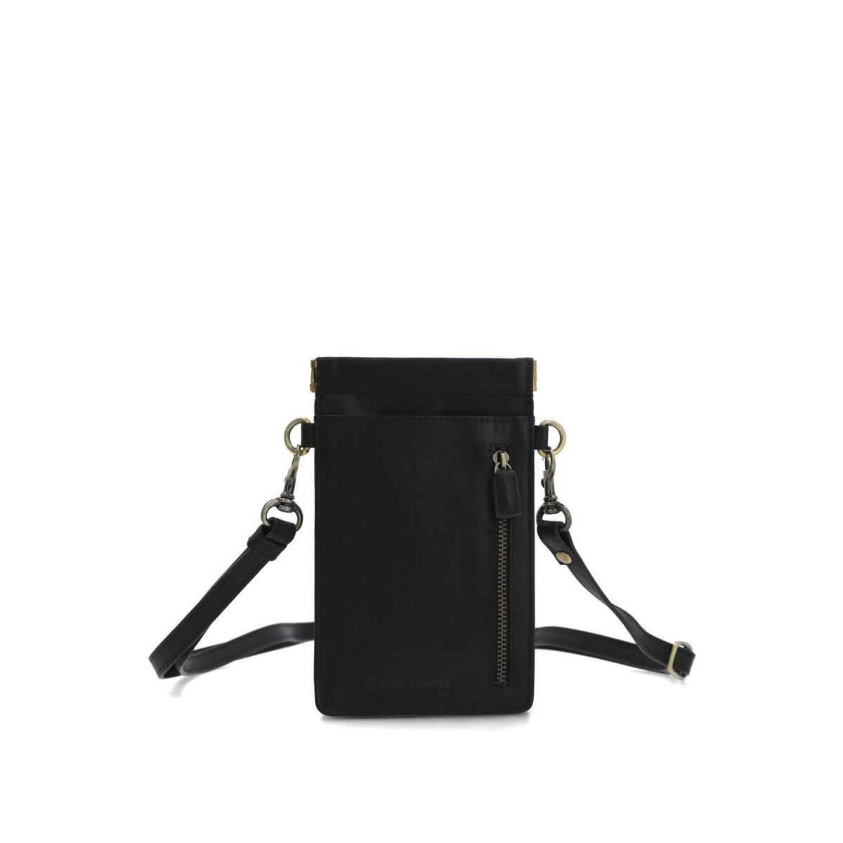 HUSH PUPPIES - Billetera Cuero Mujer TyPhone Wallet Negro HUSH PUPPIES