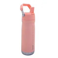 KEEP - Botella Insulada Con Mango 650 ML Coral