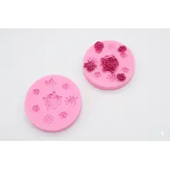 GENERICO - MOLDE DE ROSAS PARA FONDANT