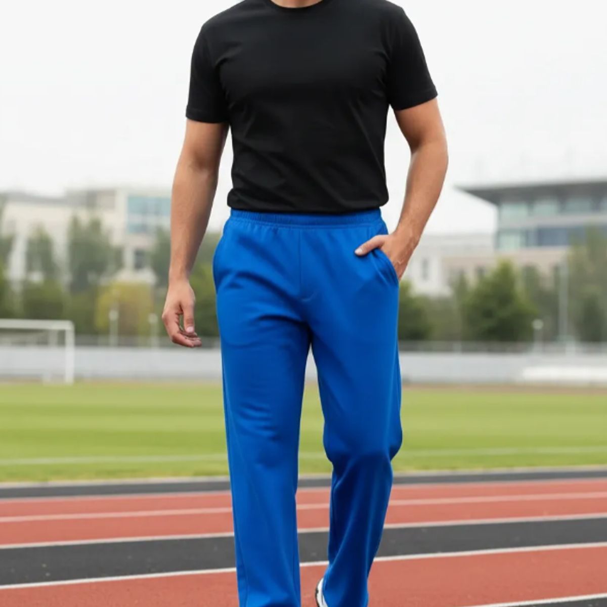 AGW - Pantalón Buzo Recto 100% Algodón Hombre