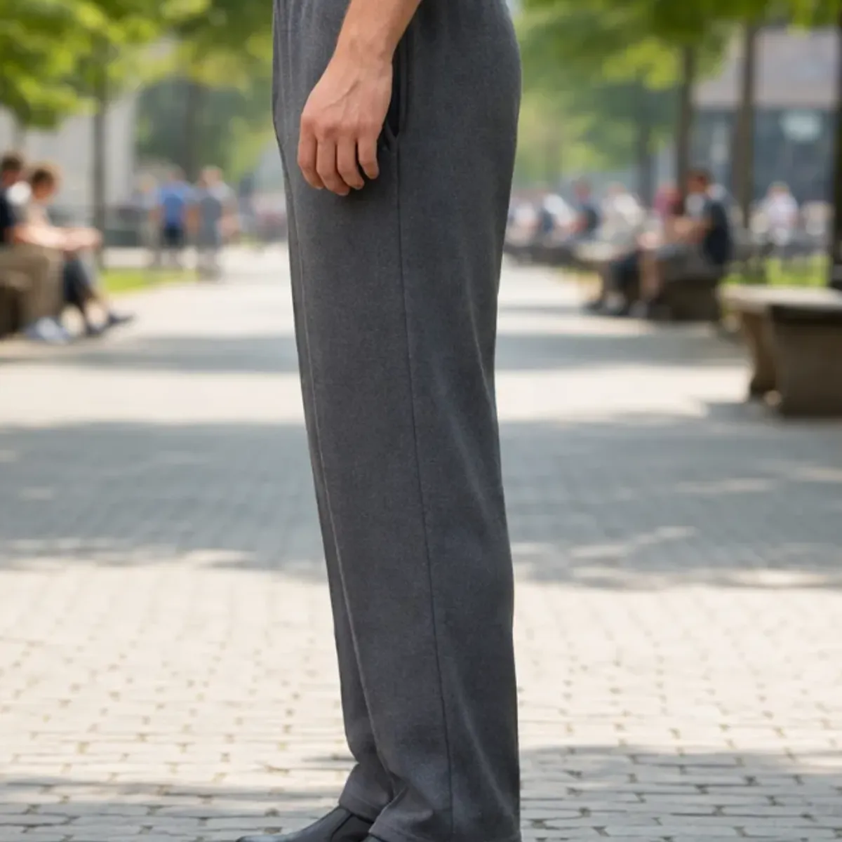 AGW - Pantalón Buzo Recto 100% Algodón Hombre