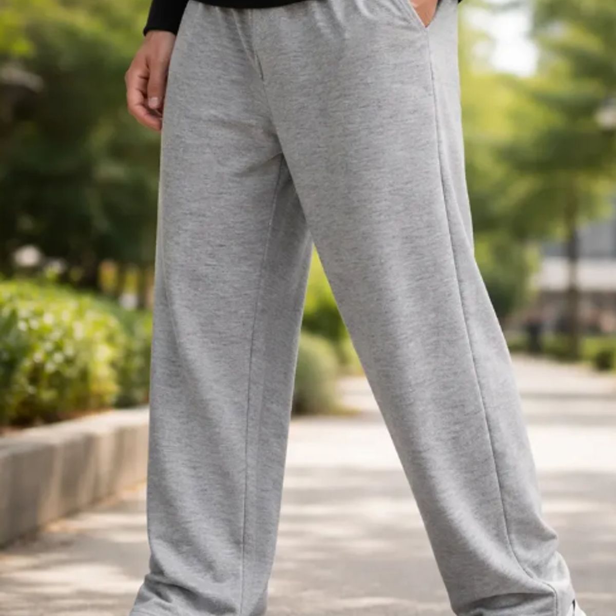 AGW - Pantalón Buzo Recto 100% Algodón Hombre