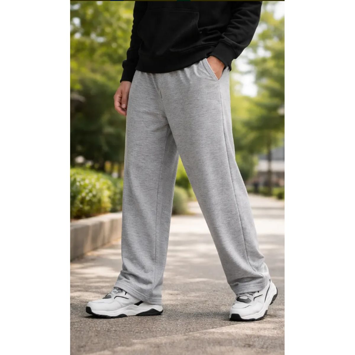AGW - Pantalón Buzo Recto 100% Algodón Hombre