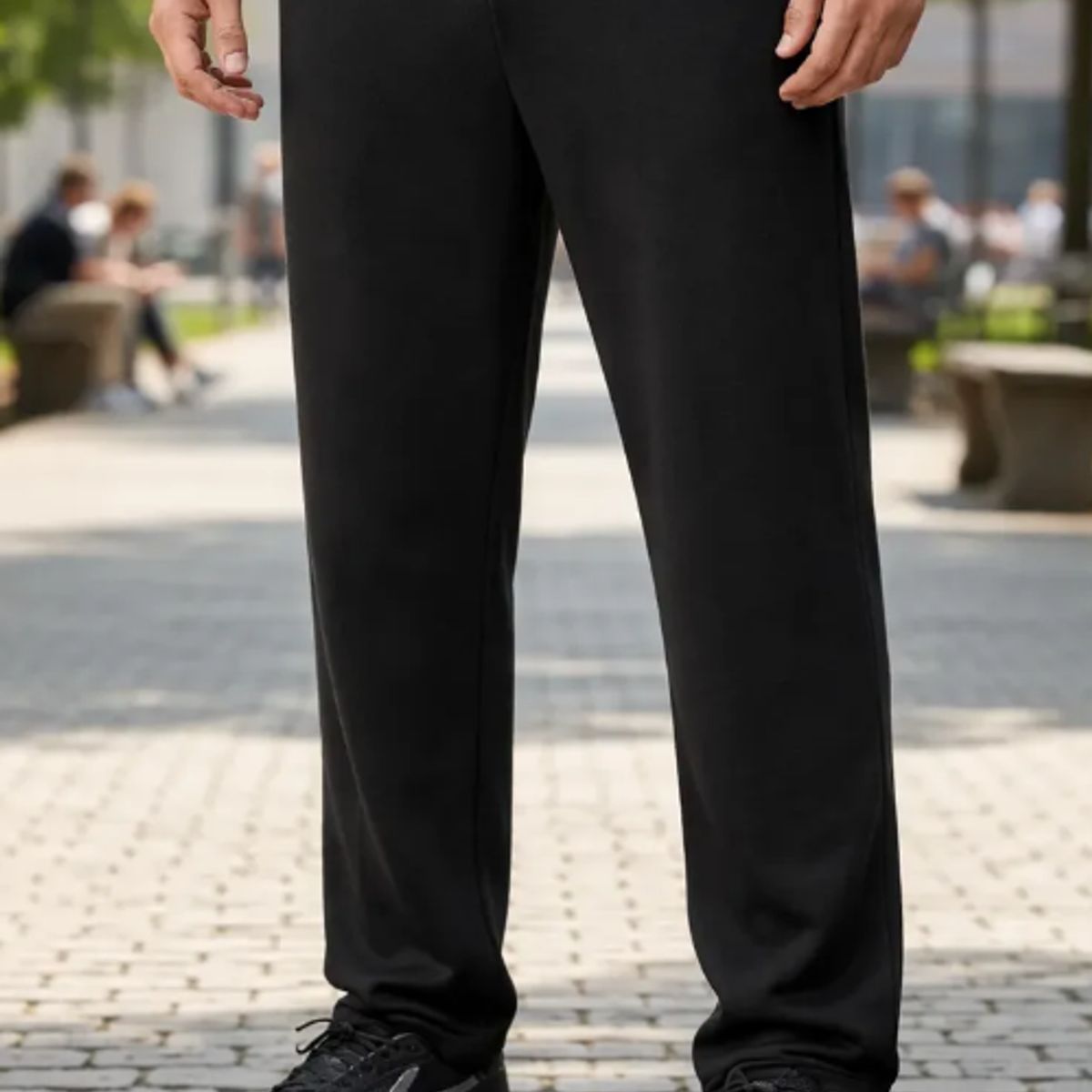 AGW - Pantalón Buzo Recto 100% Algodón Hombre