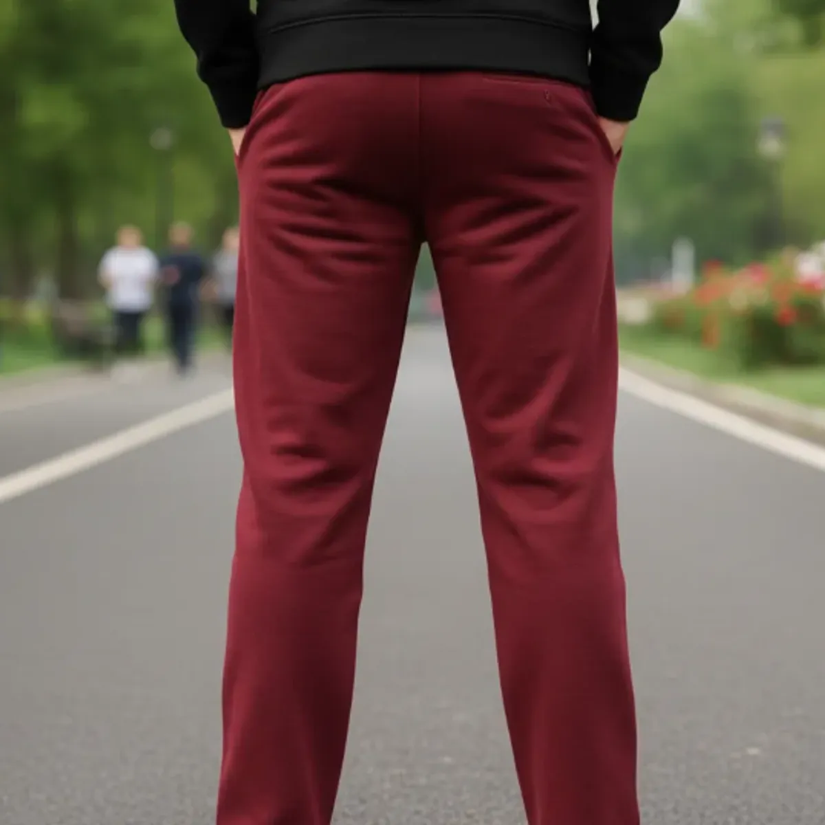 AGW - Pantalón Buzo Recto 100% Algodón Hombre