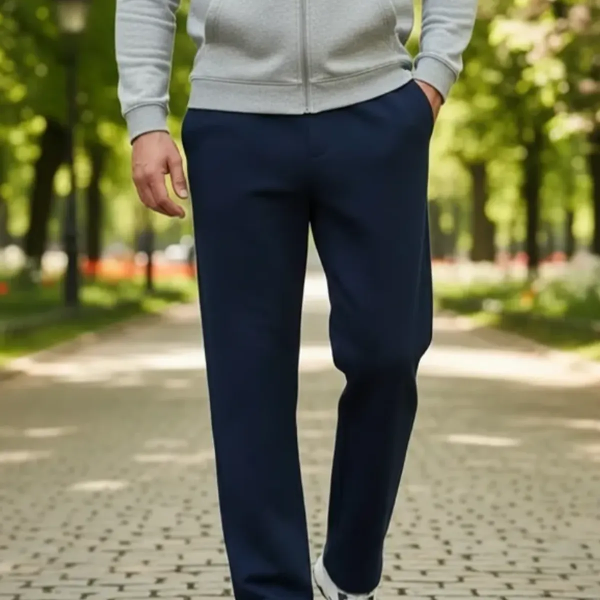AGW - Pantalón Buzo Recto 100% Algodón Hombre