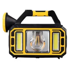 GENERICO - Linterna Recargable Solar y Powerbank