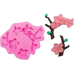 GENERICO - MOLDE DE SILICONA FLOR