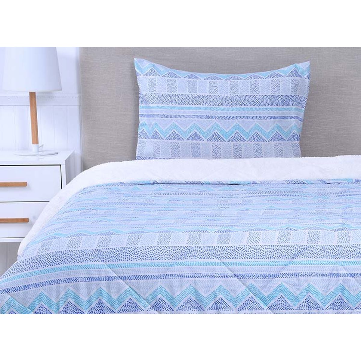 MASHINI - PLUMON 1.5 PLAZA SHERPA INFANTIL BASICO BORJAS