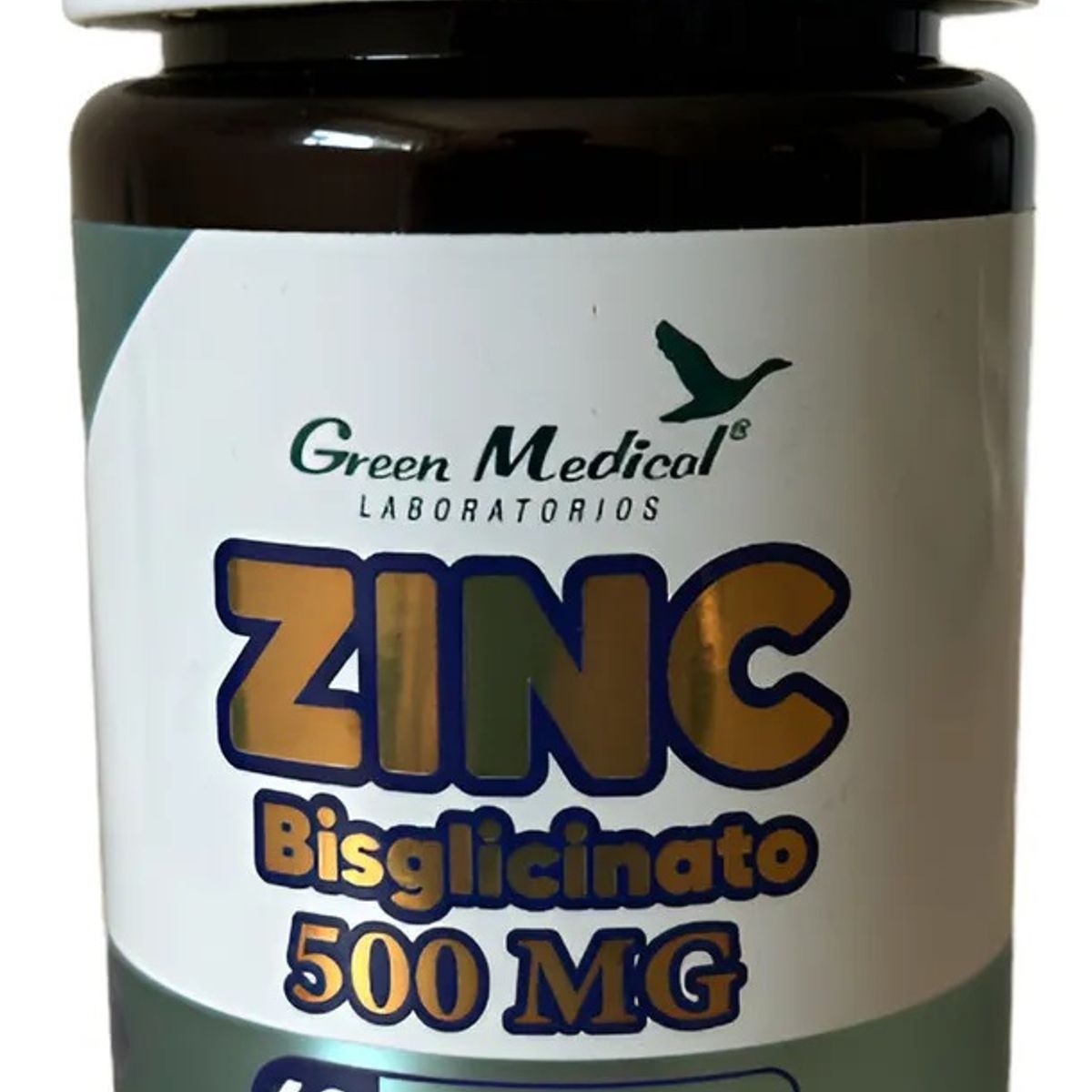 GREEN MEDICAL - Bisglicinato De Zinc Gm 1 Frasco 60 Caps. Alta Absorcion