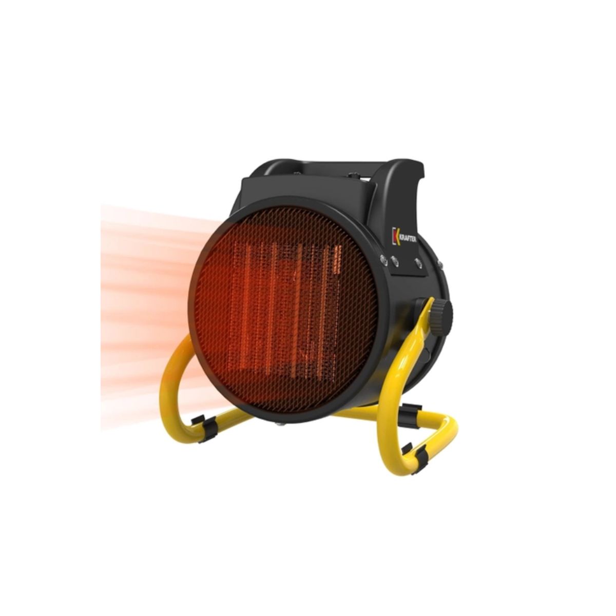 KRAFTER - Turbocalefactor Eléctrico 2kW Portátil Industrial