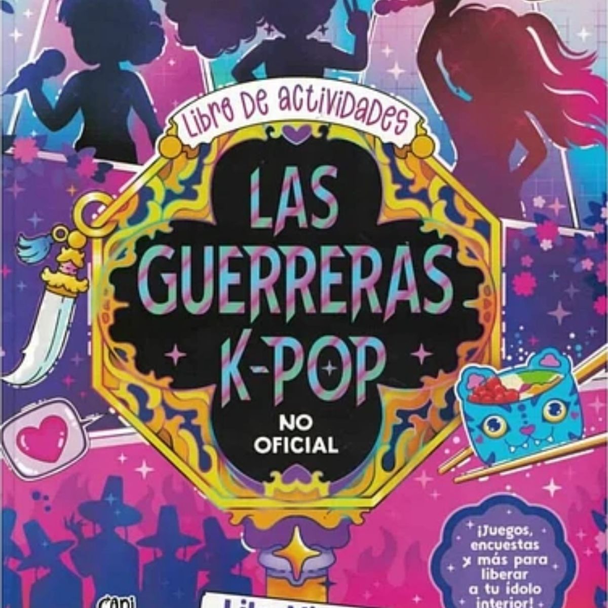 TOP10BOOKS - LIBRO Las Guerreras K-Pop Libro De Actividades - Lila Violet