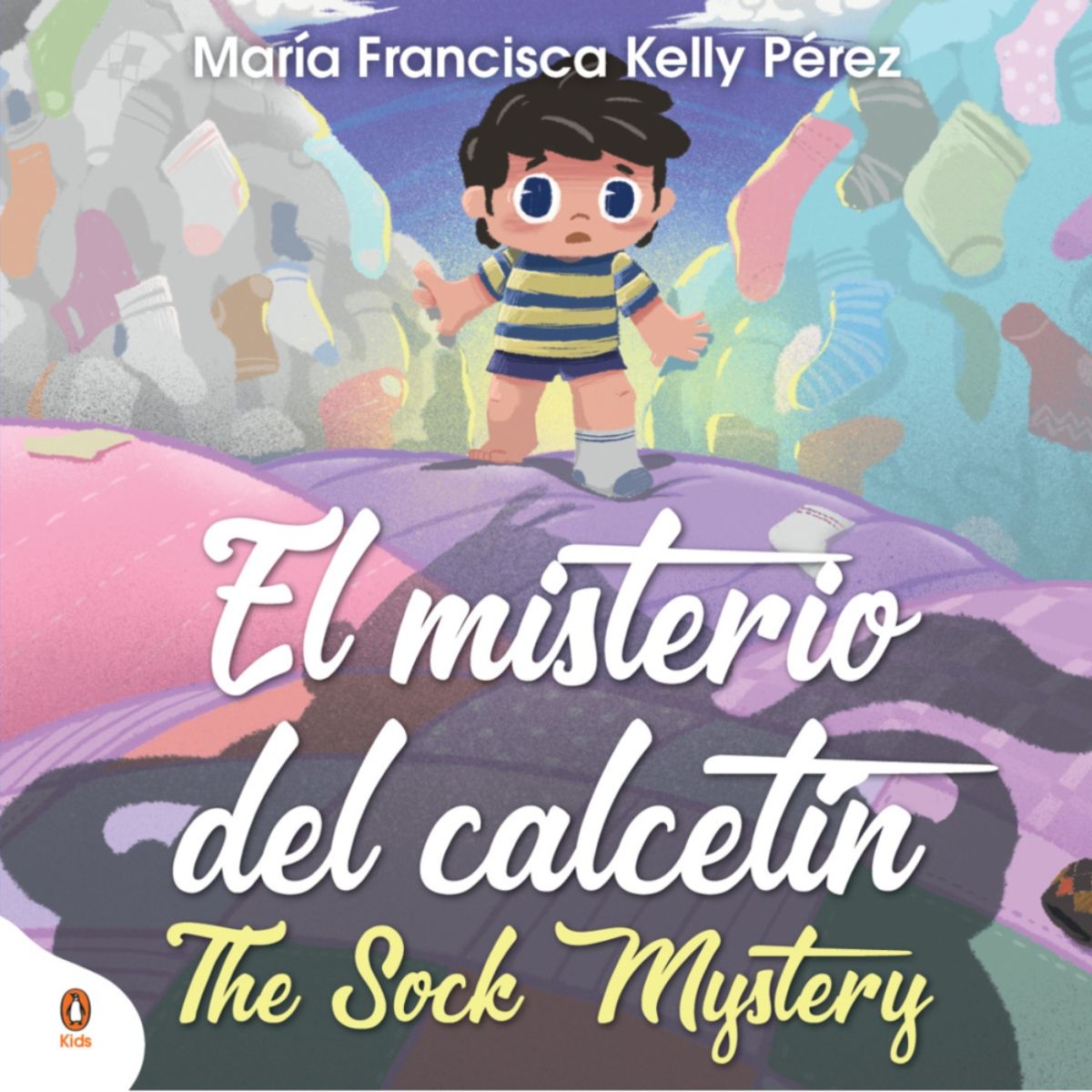 TOP10BOOKS - LIBRO El Misterio Del Calcetín-Bilingue - María Francisca Kelly Pérez