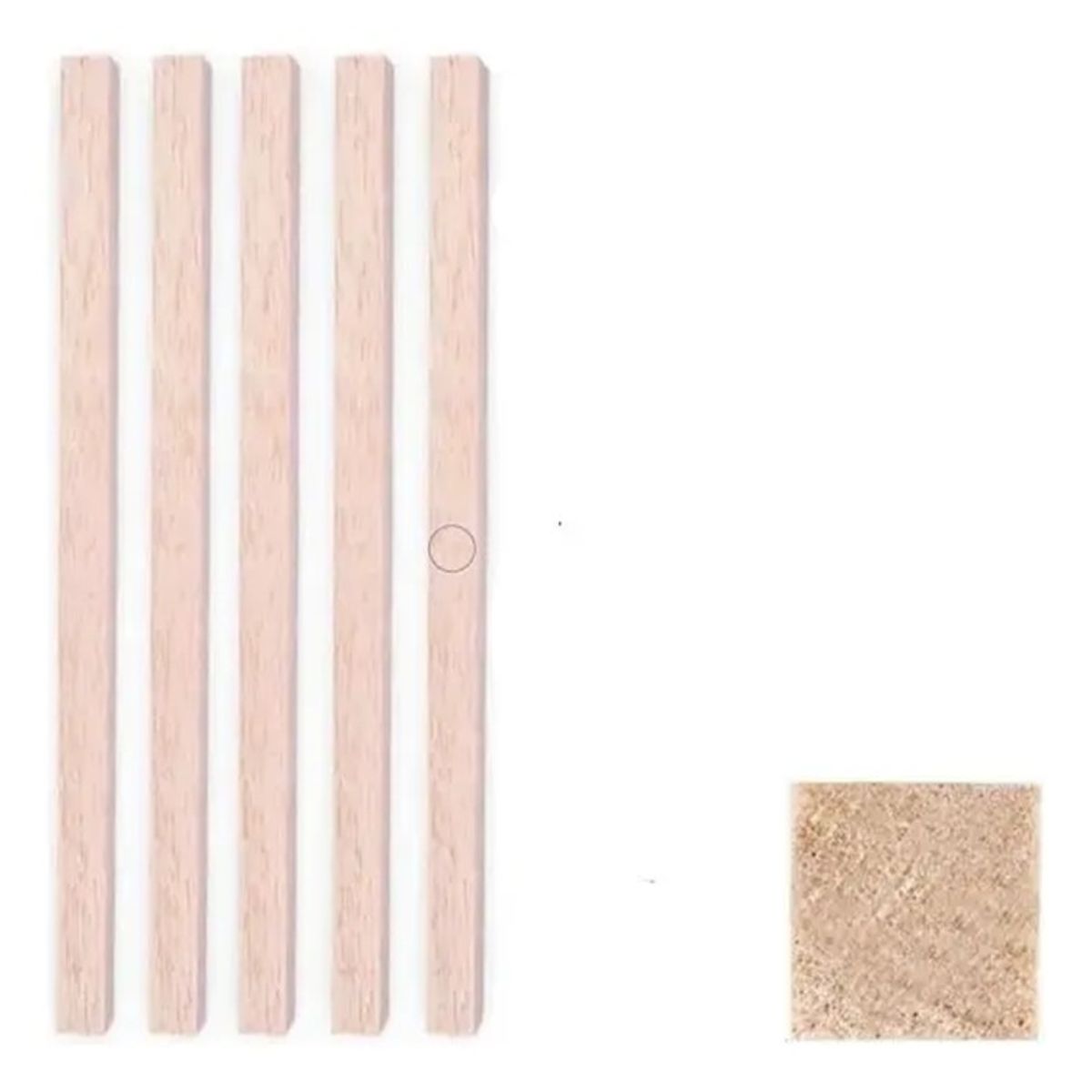 GENERICO - Madera De Balsa 300 X 15 X 15 mm 5un…