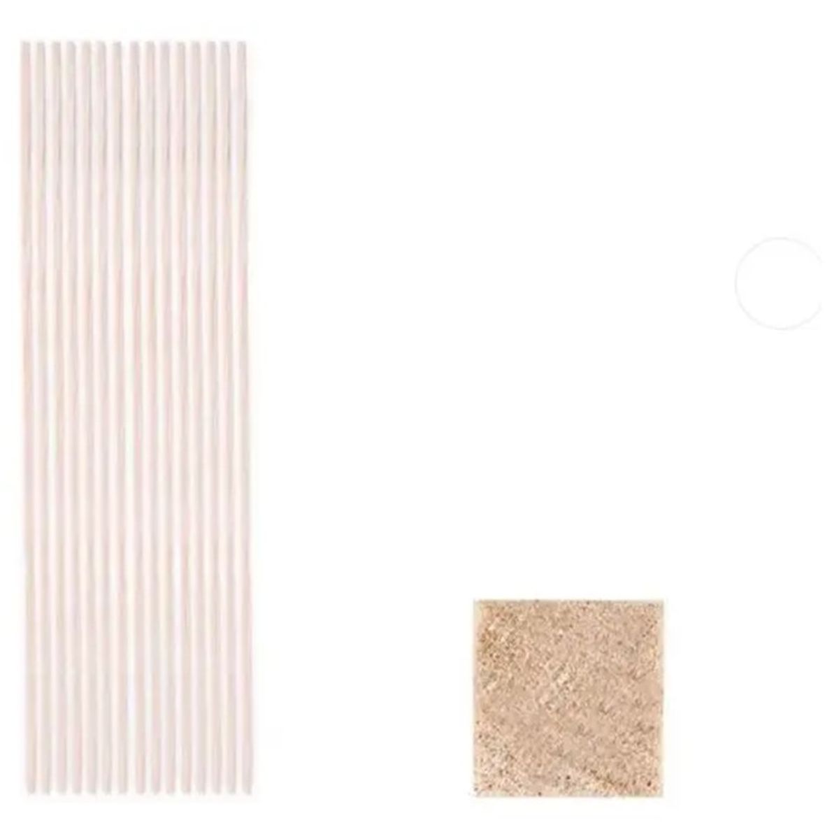 GENERICO - Madera De Balsa 500 X 3 X 3 mm 15un