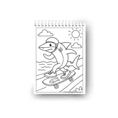 GENERICO - Libro Colorear Tendencia Brainrot 100 Paginas (18x25cm)