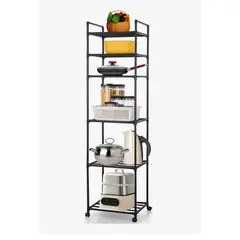 GENERICO - Estante Organizador Metálico De 6 Niveles De Cocina Baño