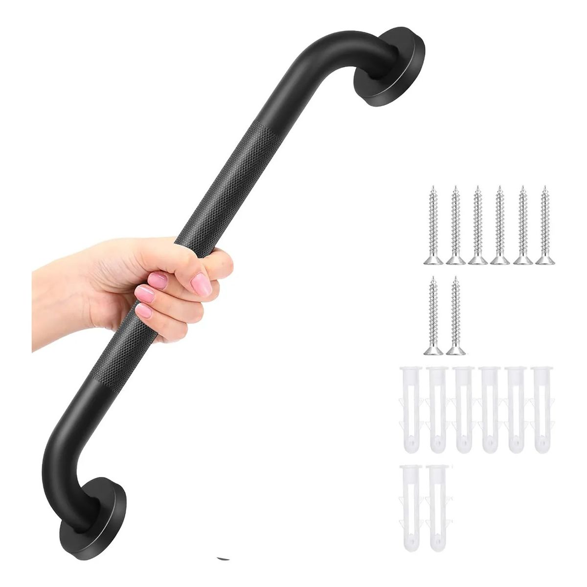 GENERICO - 50cm Barras De Seguridad Apoyo Pasamanos Acero Inoxidable