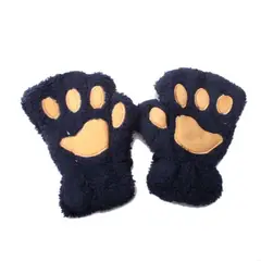 QIKUN - Guantes Garrita Niños Guantes Gato Infantil