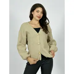 ENIGMATICA BOUTIQUE - Sweater Lana Botones Caracolas y Estrellas
