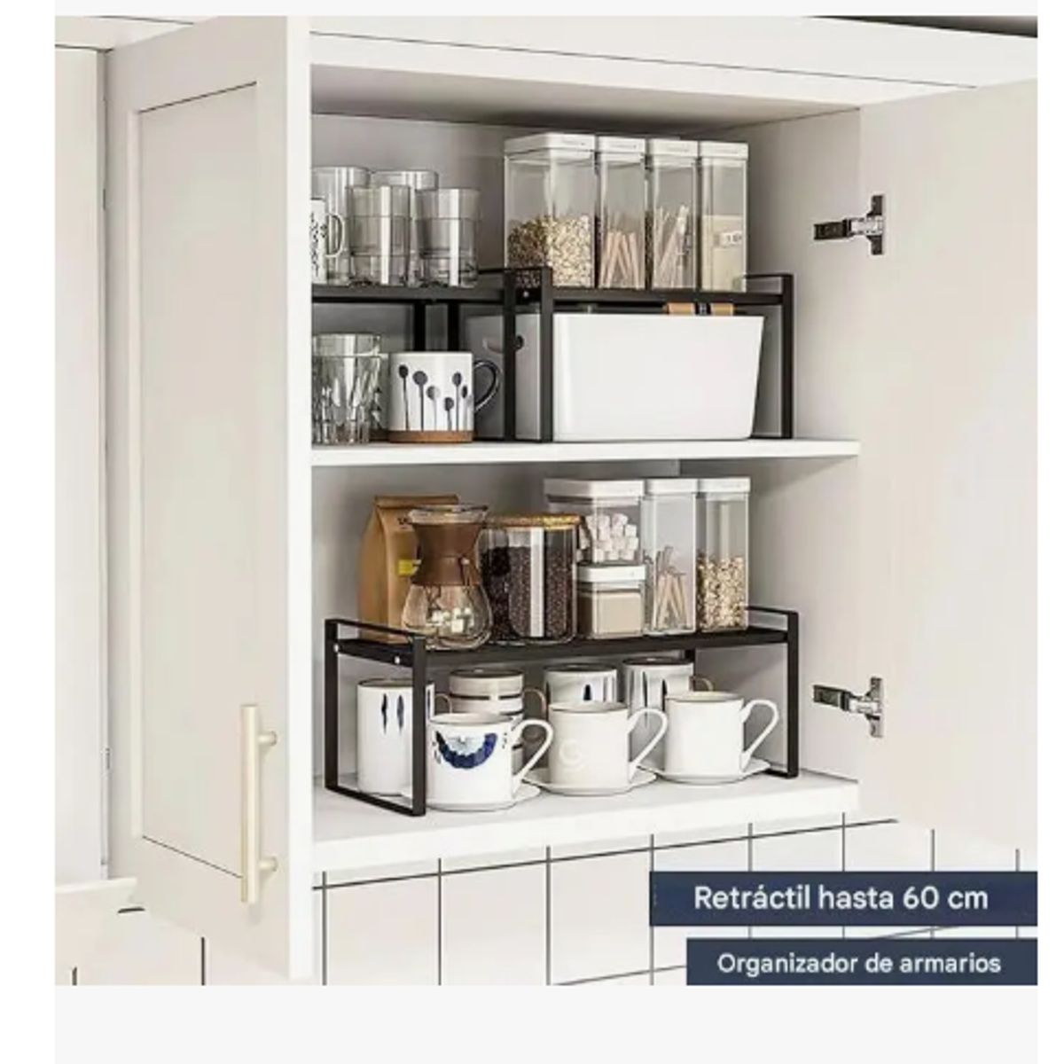 GENERICO - Organizador Estantes Cocina Repisa Multiuso Hogar Ajustable