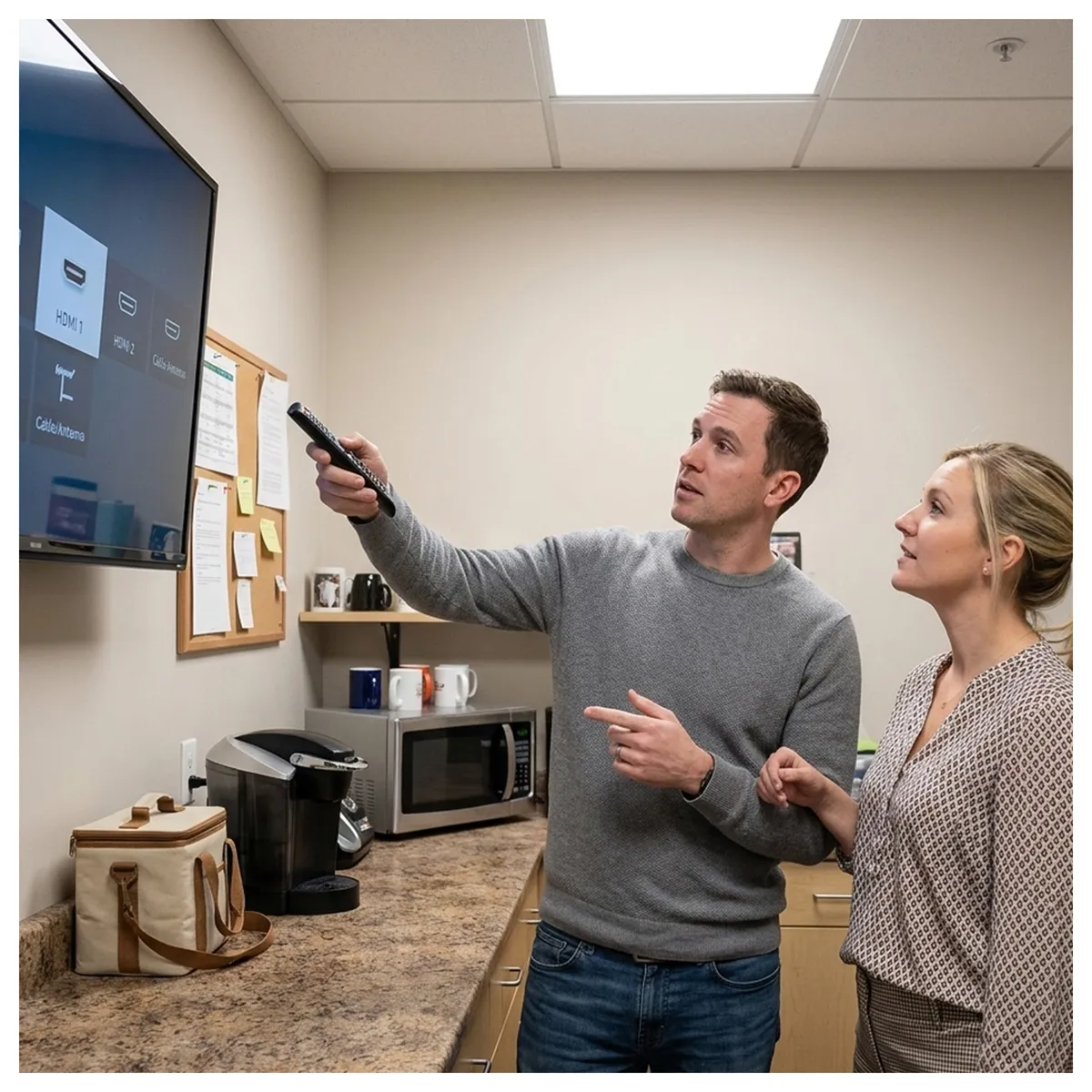 MALIK - Control Remoto para Series RU7100 RU7440 Smart TV