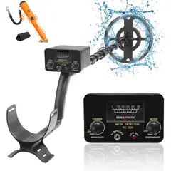 KUANGYE - Detector Metales Profesional Para Playa Adultos,Rastreador Para Búsqueda Tesoro+Metales Pinpointer
