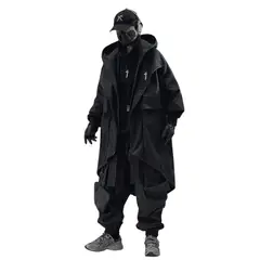 CRUSEC - Gabardina Cortavientos Estilo Urbano Con Capucha
