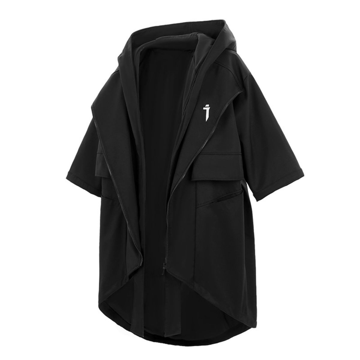 CRUSEC - Gabardina Cortavientos Estilo Urbano Con Capucha