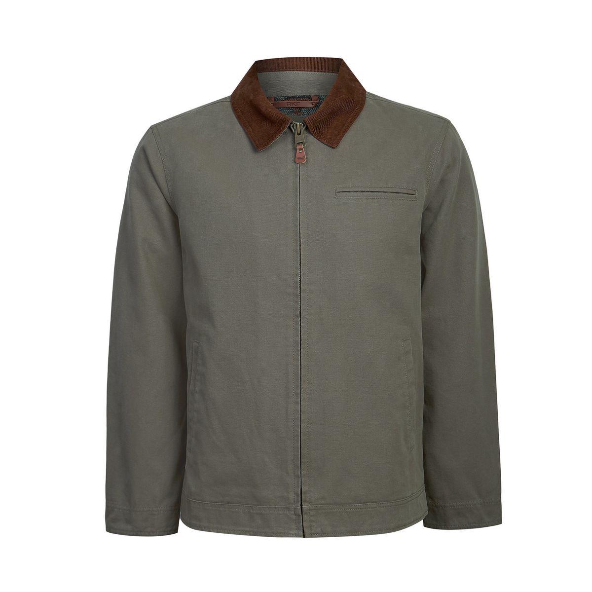 ROCKFORD - Chaqueta Algodón Orgánico Hombre Arven Café ROCKFORD
