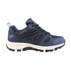 LOTTO - Zapatilla Outdoor Mujer - Hike WP Azul Negro