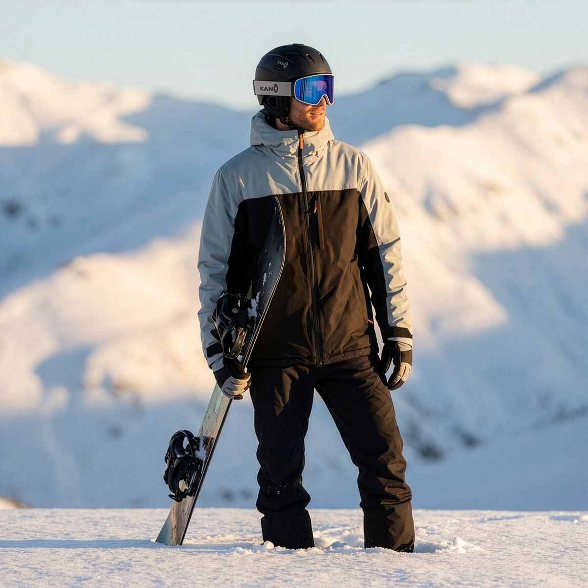 KANO - Chaqueta de Nieve Impermeable Hombre Kano Chillan Ski