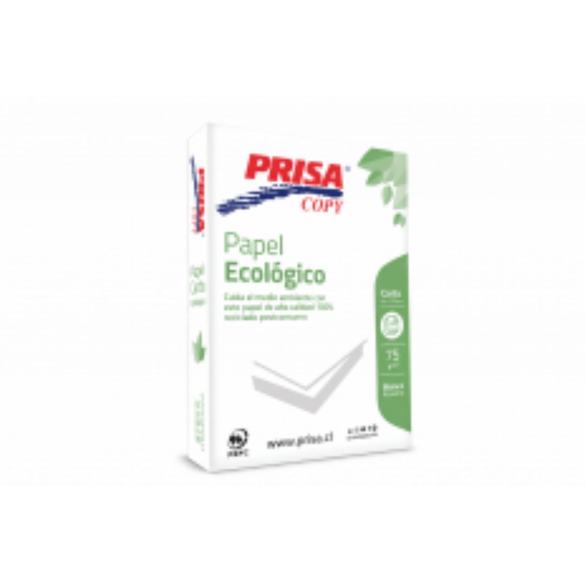 PRISA - Papel Fotocopia Prisa Ecológico Carta 75 g 500 Hojas