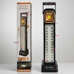 LINE - Lampara Luz De Emergencia Focos 39 Led Carga Híbrida Solar USB 30W