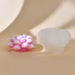 GENERICO - MOLDE DE SILICONA -PLANTAS SUCULENTAS CON FORMA DE VELA