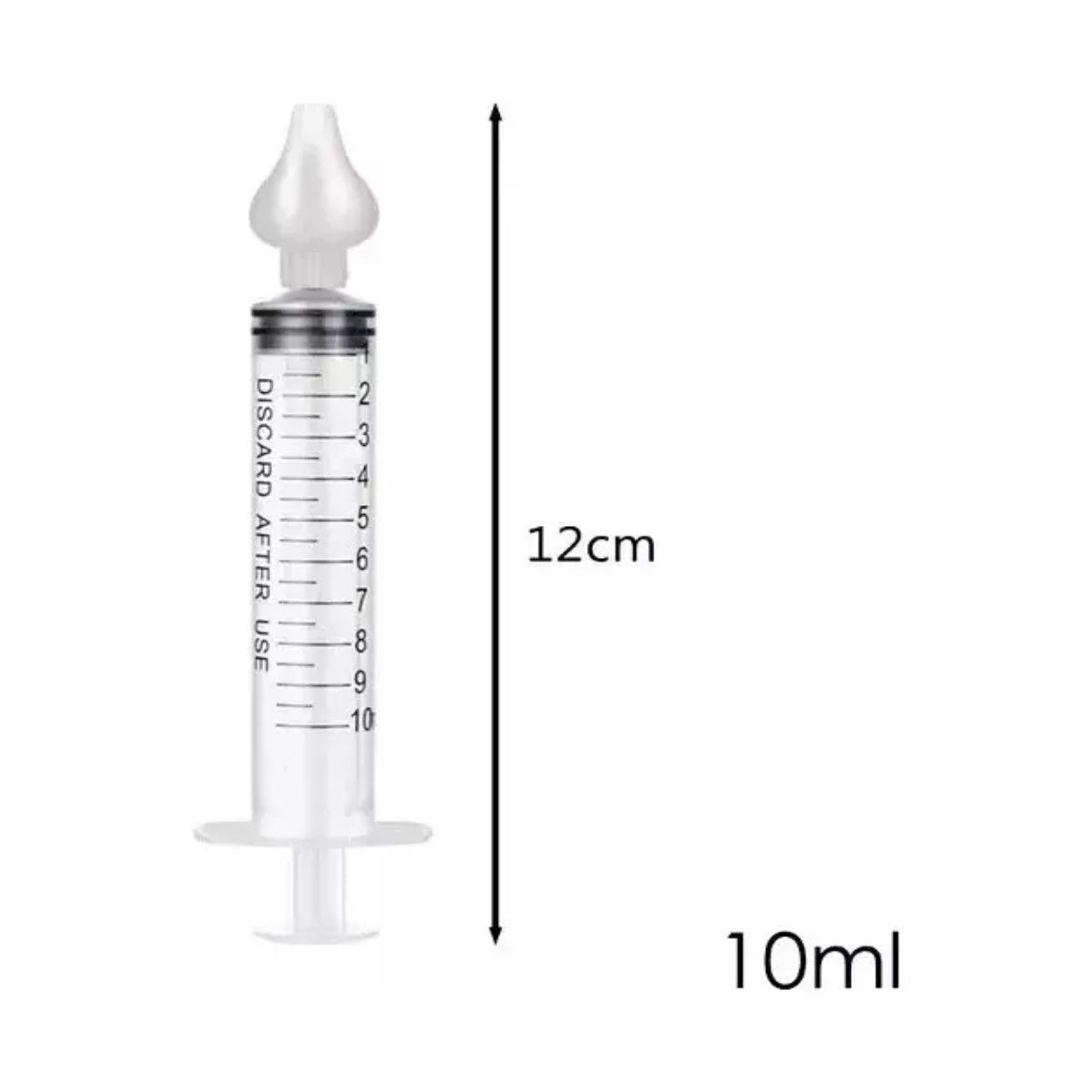 GENERICO - Aspirador Nasal Manual Baby Silicona Suave para Bebé Pack 2 Unidades BELUG