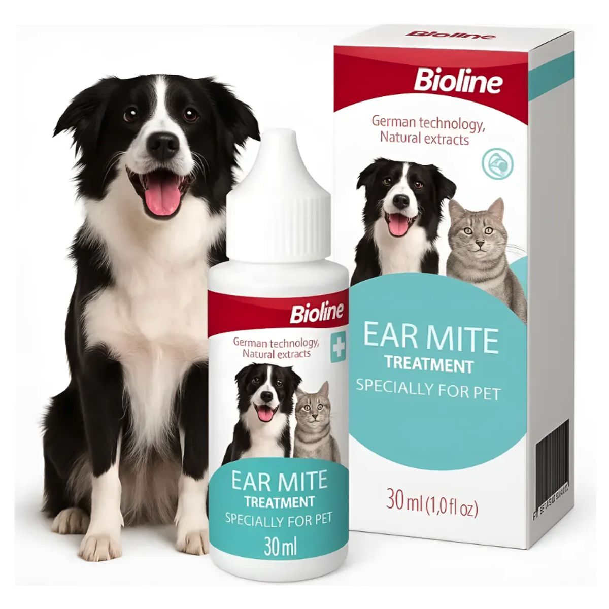 GENERICO - Ear Mite Aceite Para Ácaros En Los Oídos De Perros Gatos 30ml