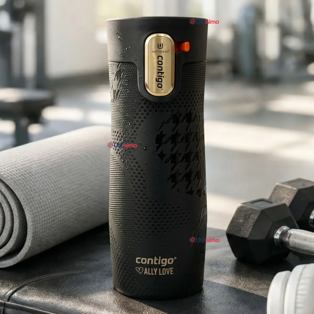 CONTIGO - Vaso Térmico Contigo 473ml West Loop 3.0 Ally Love Acero Inoxidable Licorice