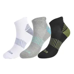 LHOTSE - Calcetines Deportivos Corte Tobillo Vora 3 Pares