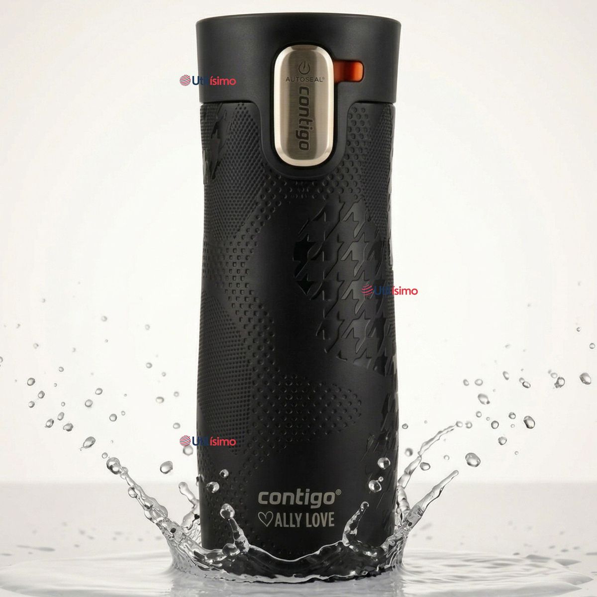 CONTIGO - Vaso Térmico Contigo 473ml West Loop 3.0 Ally Love Acero Inoxidable Licorice