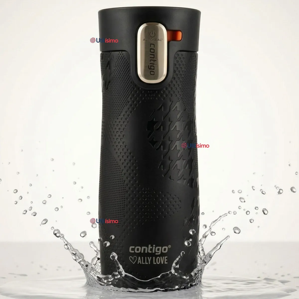 CONTIGO - Vaso Térmico Contigo 473ml West Loop 3.0 Ally Love Acero Inoxidable Licorice