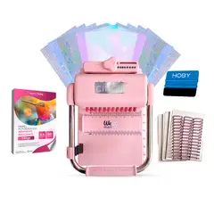 CINCH - Kit Creación Manual Pink + Herramientas de Encuadernado + Insumos y Regalo
