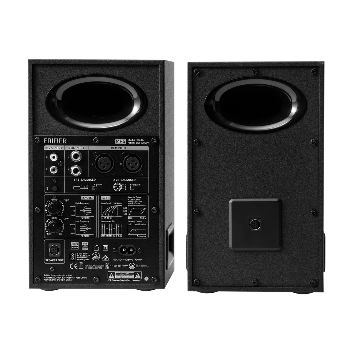 EDIFIER - Edifier MR5 BLACK Monitores de Estudio 5