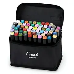 GENERICO - Rotuladores de Dibujo Artistico doble punta 60 unidades