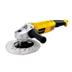STANLEY - Pulidora - Lijadora 7” Profesional 1300W - Alta precisión SP137K